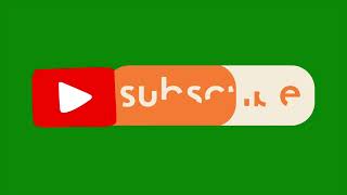 YouTube Subscribe Button New Style 1  No Copyright Freebies [upl. by Naira574]