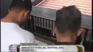 vid1211a  Malaysian gets whipping for drug trafficking June 2013 [upl. by Dorian294]