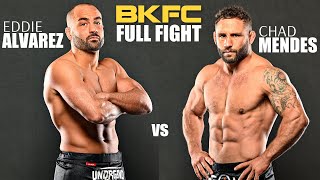 BKFC Debut Eddie Alvarez vs Chad Mendes [upl. by Attelrahc]