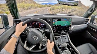 2024 Lexus GX 550 Luxury Plus  POV Driving Impressions [upl. by Melmon]