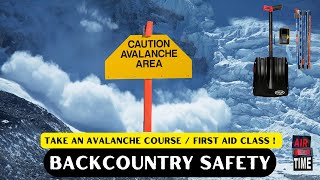 Take a Backcountry Course  First Aid Course  Air Time Podcast [upl. by Golanka]