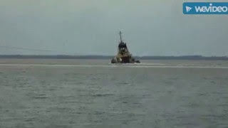 svitzer Stanford indirect towing at the port of felixstowe 22216 [upl. by Aitnohs]