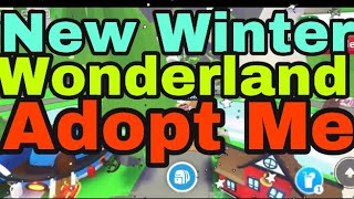 NEW WINTER WONDERLAND UPDATE  ADOPT ME ROBLOX  adopt me christmas update 2020🎄🎄🎄🎉🎉🎉🎁🎁🎁☃️⛄☃️❄❄❄ [upl. by Ycnej]