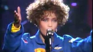 Whitney Houston Sings National Anthem Jeffrey Wang [upl. by Yvor]