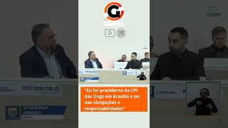 EXGOVERNADOR RAIMUNDO COLOMBO FICA IRRITADO COM PERGUNTAS DO RELATOR DA CPI [upl. by Nnylyma]