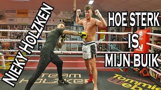 LEVER STOOT VAN NIEKY HOLZKEN  pad training [upl. by Duthie]