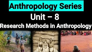 Fieldwork tradition in Anthropology  Technique Method amp Methodology  Data Collection Observation [upl. by Rubliw268]