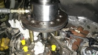 vivaro injector removal at california garage malta [upl. by Nelra701]