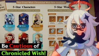 Chronicled Wish Looks Good But Be Cautious [upl. by Nosdrahcir]