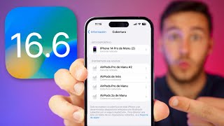 iOS 166 SALE HOY actualización IMPORTANTE para tu iPhone 🔥 [upl. by Jahdal]