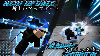 Atmoic Samurais NEW MOVES in the LATEST UPDATE IS AWESOME  Strongest Battlegrounds [upl. by Yasibit]