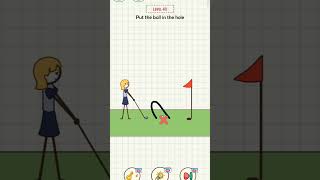 Put the ball in the hole ⛳ game 🎮 video  shorts video trending viral [upl. by Akirret]