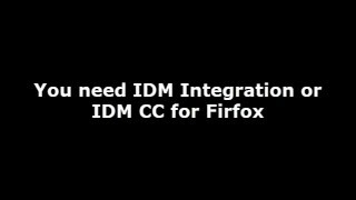 IDM CC for Firefox 49 50 51 52 53 Download or IDM integration [upl. by Arol]