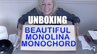 Unboxing Monochord Instrument \ Monochord Music \ Monochord Pythagoras [upl. by Inalel]