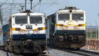 The White Diesel Beasts WDP4D  Indian Railways [upl. by Herrick]