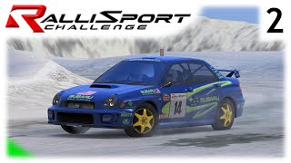 Rallisport Challenge PC  2  Ice Racing Open [upl. by Aierbma]