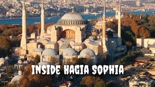 Inside Hagia Sophia turkiye [upl. by Leuqer]