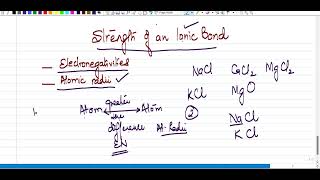 Whats the REAL Secret to Ionic Bond Strength [upl. by Rhyner20]