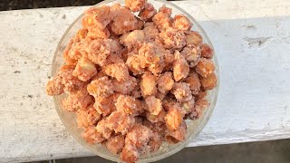 Super Easy Candied Peanuts 3 Ingredients [upl. by Telracs]