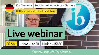 WEBINAR  Bachillerato Internacional en Alemania [upl. by Asteria180]