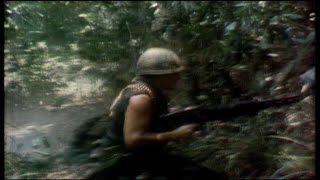 Vietnam War 1970 CBS camera rolls as platoon comes under fire [upl. by Thurston767]