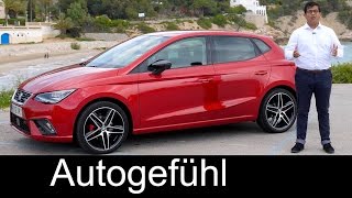 Seat Ibiza FR 15 FULL REVIEW allnew neu generation test 2017  Autogefühl [upl. by Nwhas]