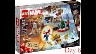 LEGO Avengers Advent Calendar 76267 2023  Day 6 [upl. by Aerdnaid704]