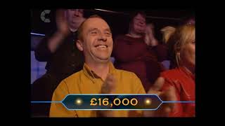 WWTBAM UK 2000 Series 6 Ep5 Part 9 of 12  Who Wants to Be a Millionaire [upl. by Banyaz]