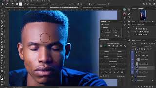 Quick portrait Retouch video Timelapse using Ultimate Retouch Panel [upl. by Acinorav]