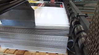 1995 Tunkers 1400 S Litho Laminator  DEMO VIDEO 2 [upl. by Englebert396]