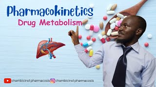 PHARMACOKINETICSDRUG METABOLISMBIOTRANSFORMATIONpclsession 005 [upl. by Yrmac360]