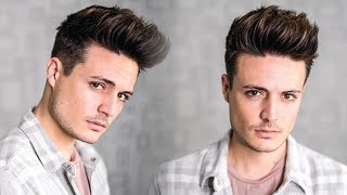 Super Easy Texture Quiff Hairstyle Tutorial 2018  Mens New Year New Hair  BluMaan 2018 [upl. by Fawne]