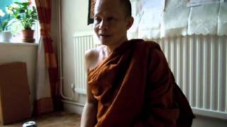 Ajahn Sudhiro  Vision with a preta and snake [upl. by Leahcimrej]