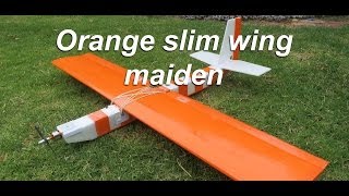 12m depron slim wing maiden [upl. by Eirol]