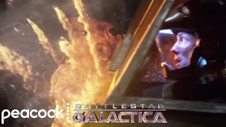 Battlestar Galactica  Best Space Battles [upl. by Naashar]