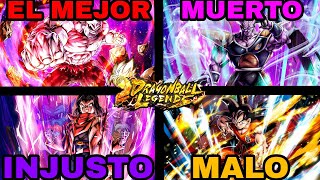 TOP 10 MEJORES SPARKING De Dragon Ball Legends [upl. by Nawat]