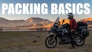 How To Pack A Motorcycle For Long Distance Travel [upl. by Almeeta]