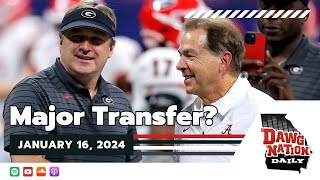 Rumors persist that UGA could be in mix for major transfer  DawgNation Daily [upl. by Sirrom]