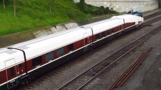 New Amtrak Cascades Talgo Train Set in Portland [upl. by Aivull813]