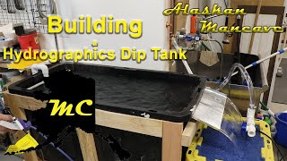 Making a simple inexpensive hyrographics dip tank [upl. by Bergerac]