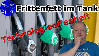 HVO100  Technologieoffenheit mit altem Frittenfett [upl. by Ahsieket]