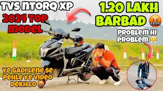 TVS Ntorq 125 Race XP Top model 2024 BLACK EDITION  Tvs Ntorq lene se pehle ye video dekh lo 🤬 [upl. by Adliwa319]