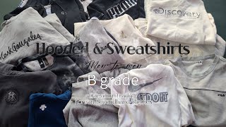 Check this quality Hooded amp Sweatshirts mentomen quotBquot Grade  Korean Secondhand [upl. by Juanne]