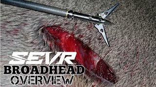 SEVR Broadheads  Whitetail Fit [upl. by Seraphim]