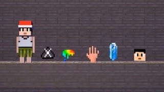 The Blockheads Secret Glitched Items [upl. by Petracca]