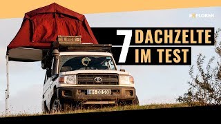 Dachzelt Test – 7 Anbieter im großen Vergleich [upl. by Barra475]