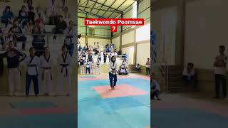 Taekwondo Poomsae 7 Chil Jang [upl. by Eli]