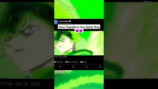 Yuno Transform Into Spirit Dive Against Wizard King 🥶😈 anime phonk asta yuno blackclover [upl. by Child]