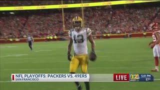 17s Anthony Vasquez talks upcoming Packers vs 49ers game [upl. by Fleisher]