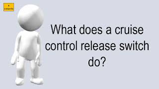 What Does A Cruise Control Release Switch Do [upl. by Hctud]